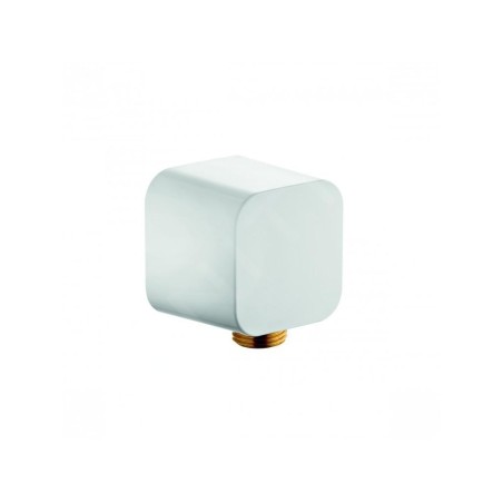 Kludi A-Qa - Coude de raccordement, blanc 6554043-00