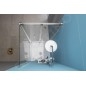 Polysan Easy Line - Porte de douche pliante 800 mm, verre clair EL1980
