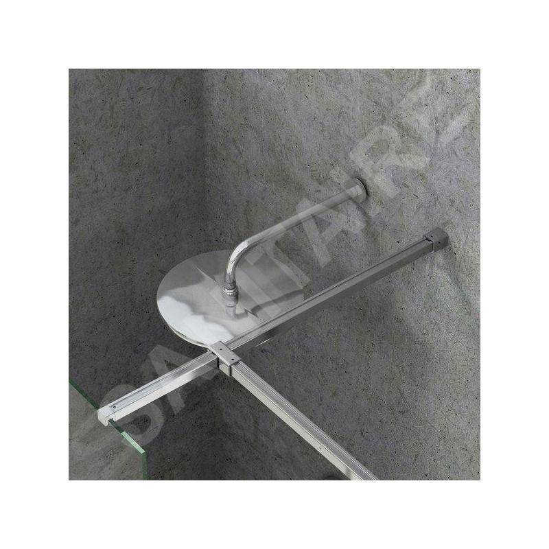 Ravak Walk-In - W SET-Uni Free/Wall, aluminium brillant GWD01000A098