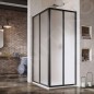 Ravak Supernova - Porte de douche SRV2-100 S, 970-990 mm, noir/verre Raisin 14VA03O2ZG Ravak Supernova - Porte de douche SRV2-100 S, 970-990 mm, noir/verre Raisin 14VA03O2ZG