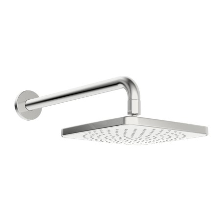 Hansa Basicjet - Douche de tête Style 200x200 mm bras de douche 350 mm, chrome 44360200