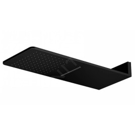 Steinberg 390 - Douche de tête, 600x250 mm, 2 jets, noir mat 390 5662 S