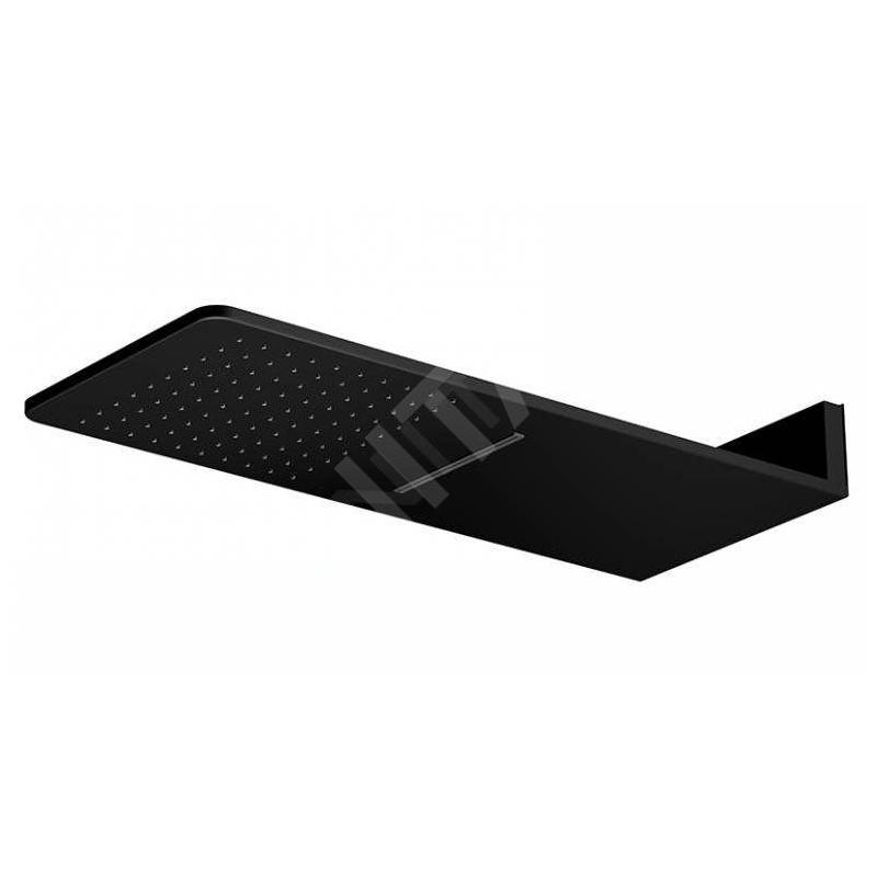 Steinberg 390 - Douche de tête, 600x250 mm, 2 jets, noir mat 390 5662 S