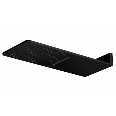 Steinberg 390 - Douche de tête, 600x250 mm, 2 jets, noir mat 390 5662 S