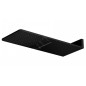 Steinberg 390 - Douche de tête, 600x250 mm, 2 jets, noir mat 390 5662 S