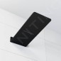 Steinberg 390 - Douche de tête, 600x250 mm, 2 jets, noir mat 390 5662 S