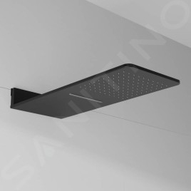 Steinberg 390 - Douche de tête, 600x250 mm, 2 jets, noir mat 390 5662 S