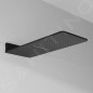 Steinberg 390 - Douche de tête, 600x250 mm, 2 jets, noir mat 390 5662 S