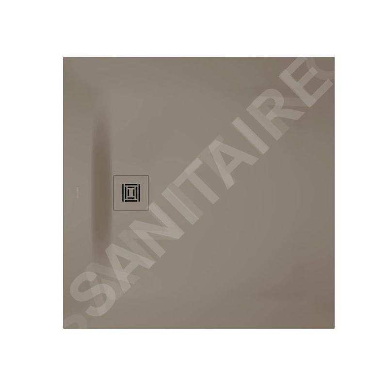Duravit Sustano - Receveur de douche, 1000x1000 mm, DuraSolid, beige mat 720275640000000