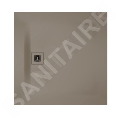 Duravit Sustano - Receveur de douche, 1000x1000 mm, DuraSolid, beige mat 720275640000000