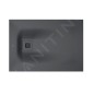 Duravit Sustano - Receveur de douche 1000x700 mm, DuraSolid, gris foncé mat 720272650000000