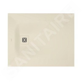 Duravit Sustano - Receveur de douche 1000x800 mm, DuraSolid, crème matte 720273620000000