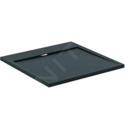 Ideal Standard i.Life - Receveur de douche 80x80 cm, Anti-Slip, noir T5229FV
