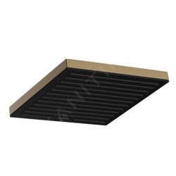 Hansgrohe Pulsify E - Douche de tête, 26x26 cm, bronze brossé 24330140