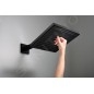 Hansgrohe Pulsify E - Douche de tête, 26x26 mm, noir mat 24330670