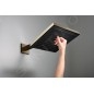 Hansgrohe Pulsify E - Douche de tête, 26x26 cm, EcoSmart+, bronze brossé 24333140