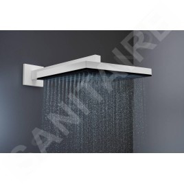 Hansgrohe Pulsify E - Douche de tête, 26x26 cm, EcoSmart+, blanc mat 24333700