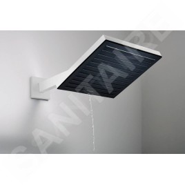 Hansgrohe Pulsify E - Douche de tête, 26x26 cm, EcoSmart+, blanc mat 24333700