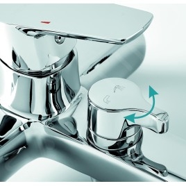 Novaservis Metalia 58 - Mitigeur de baignoire, chrome 58020/1,0