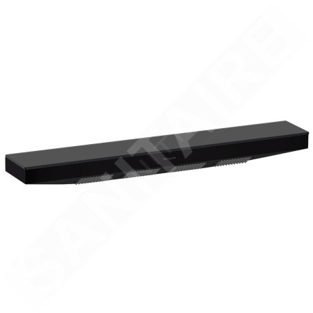 Hansgrohe Rainfinity - Douche de cou avec étagère, noir mat 26243670