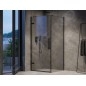 Ravak Cool! - Porte de douche 90x195 cm, noir/verre clair X0VV70300Z1
