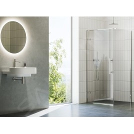 Ravak Cool! - Porte de douche 90x195 cm, chrome/verre clair X0VV70A00Z1