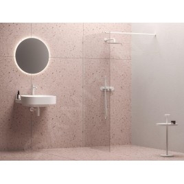 Ravak Walk-In - Paroi de douche Walk-in Wall 90, 900x2000 mm, blanc/verre clair GW9W70E00Z1