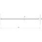 Ravak Walk-In - Upright W SET-80 Wall/Corner, blanc GWD01000E003 Ravak Walk-In - Upright W SET-80 Wall/Corner, blanc GWD01000E003