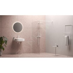 Ravak Walk-In - Upright W SET-80 Wall/Corner, blanc GWD01000E003
