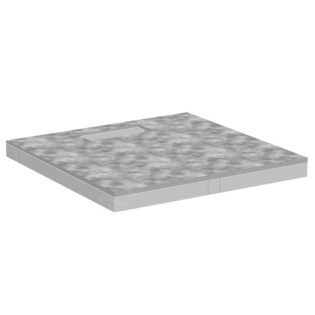 Hansgrohe Accessoires - Receveur de douche 100x100 cm, pour revêtement 56256000