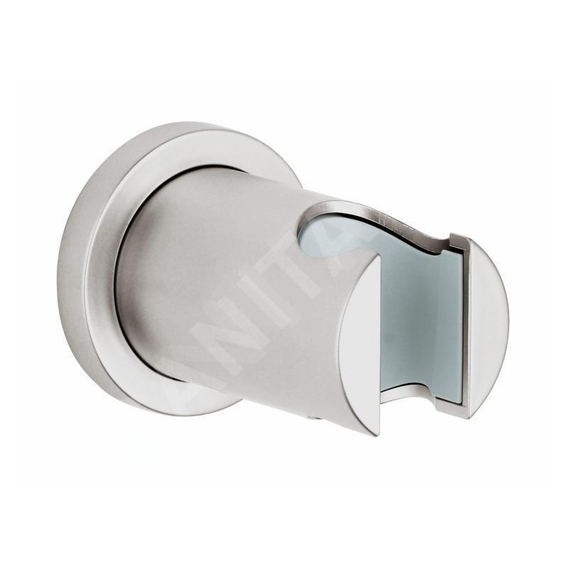 Grohe Rainshower - Support mural de douchette, supersteel 27074DC0
