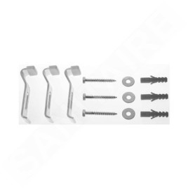 Duravit Accessoires - Kit d'ancrage de baignoire et de bac de douche D-Code, 3 pièces 790125000000000