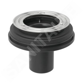Geberit Accessoires - Ensemble de vidange de douche, pour installation sur le sol, sans stoppeur d'odeurs 150.592.00.1