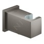 Grohe Euphoria Cube - Coude mural avec support, Hard Graphite brossé 26370AL0