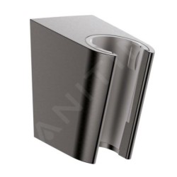 Hansgrohe Supports - Support de douche Porter S, chrome noir brossé 28331340