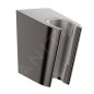 Hansgrohe Supports - Support de douche Porter S, chrome noir brossé 28331340
