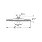 Grohe Rainshower - Douche de tête 310 Mono, 1 jet, chrome 26570000