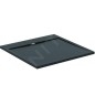 Ideal Standard i.Life - Receveur de douche 90x90 cm, Anti-Slip, noir T5227FV