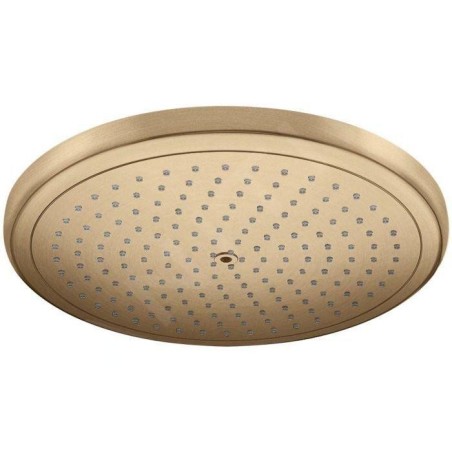 Hansgrohe Croma - Pommeau de douche 280, EcoSmart, bronze brossé 26221140