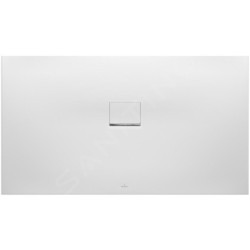 Villeroy & Boch Squaro Infinity - Receveur de douche, 900x1200 mm, Quaryl, Stone White UDQ1290SQI2V-RW