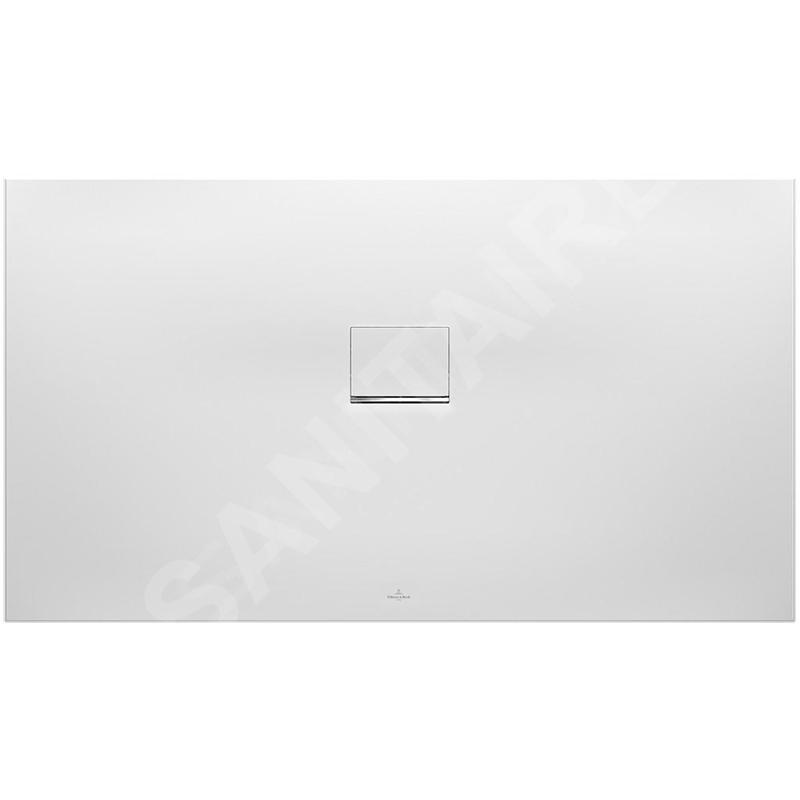 Villeroy & Boch Squaro Infinity - Receveur de douche, 900x1200 mm, Quaryl, Stone White UDQ1290SQI2V-RW