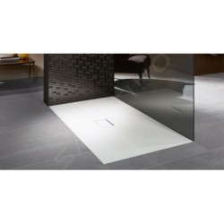 Villeroy & Boch Squaro Infinity - Receveur de douche, 900x1200 mm, Quaryl, Stone White UDQ1290SQI2V-RW