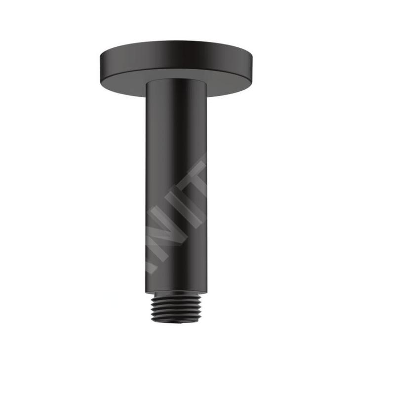 Hansgrohe Vernis Blend - Bras de douche plafond 100 mm, noir mat 27804670
