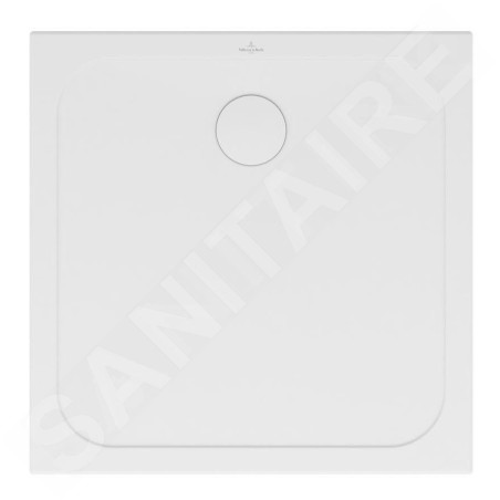 Villeroy & Boch Lifetime Plus - Receveur de douche, 900x900 mm, Anti-slip, blanc alpin 6223D401