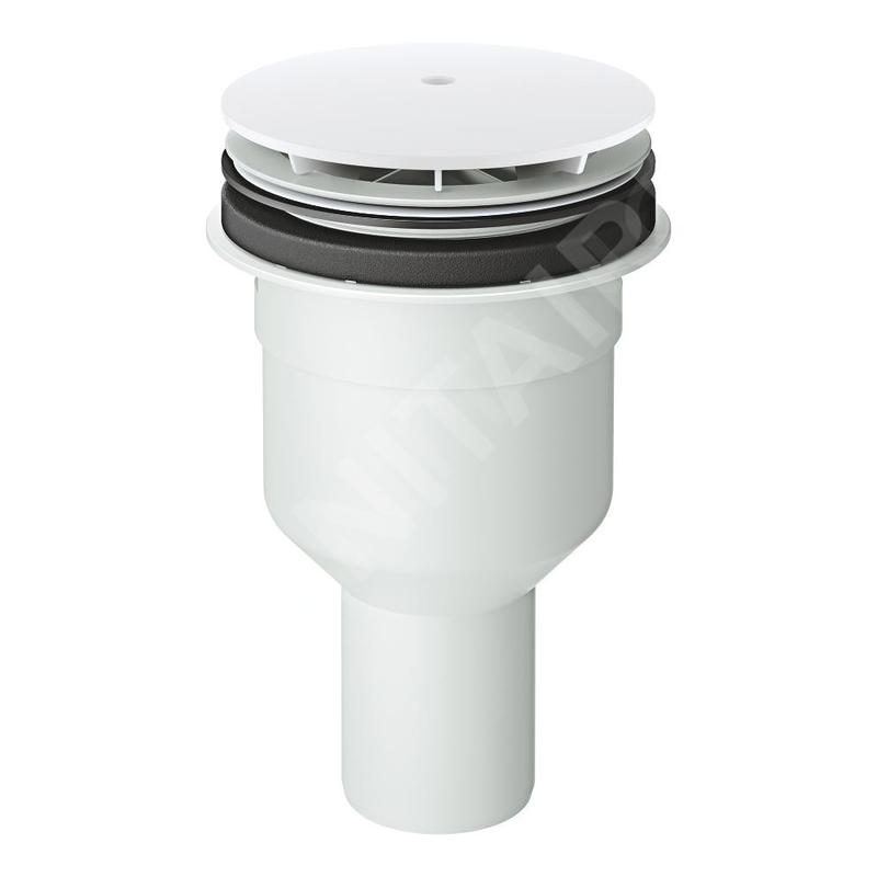 Grohe Garnitures de vidage - Garniture de vidage pour receveurs de douche, sortie bas, blanc alpin 49533SH0