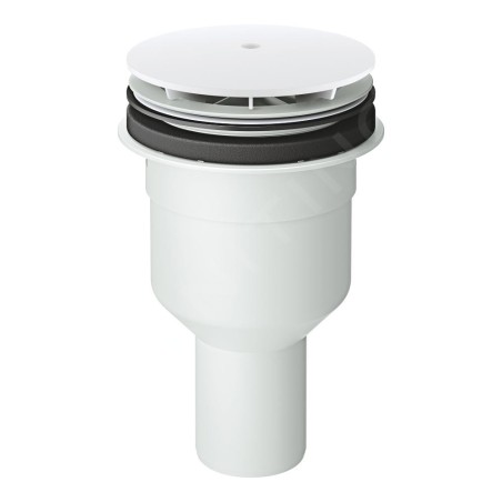 Grohe Garnitures de vidage - Garniture de vidage pour receveurs de douche, sortie bas, blanc alpin 49533SH0