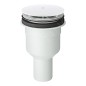 Grohe Garnitures de vidage - Garniture de vidage pour receveurs de douche, sortie bas, blanc alpin 49533SH0