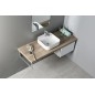 Sapho Lavabos - Lavabo Molvena 395x395 mm, sans trop-plein, blanc AR453 Sapho Lavabos - Lavabo Molvena 395x395 mm, sans trop-plein, blanc AR453