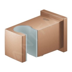 Grohe Euphoria Cube - Coude de raccordement de douche avec support, Warm Sunset brossé 26370DL0