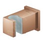Grohe Euphoria Cube - Coude de raccordement de douche avec support, Warm Sunset brossé 26370DL0